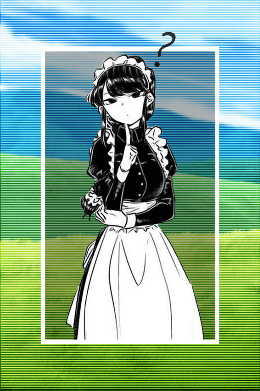 Komi San Wallpaper. Komi San, Komi San Wa Komyushou Desu, Dark Fantasy Art