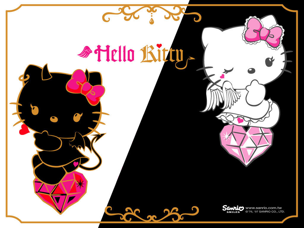 Hello Kitty Emo Wallpaper 4