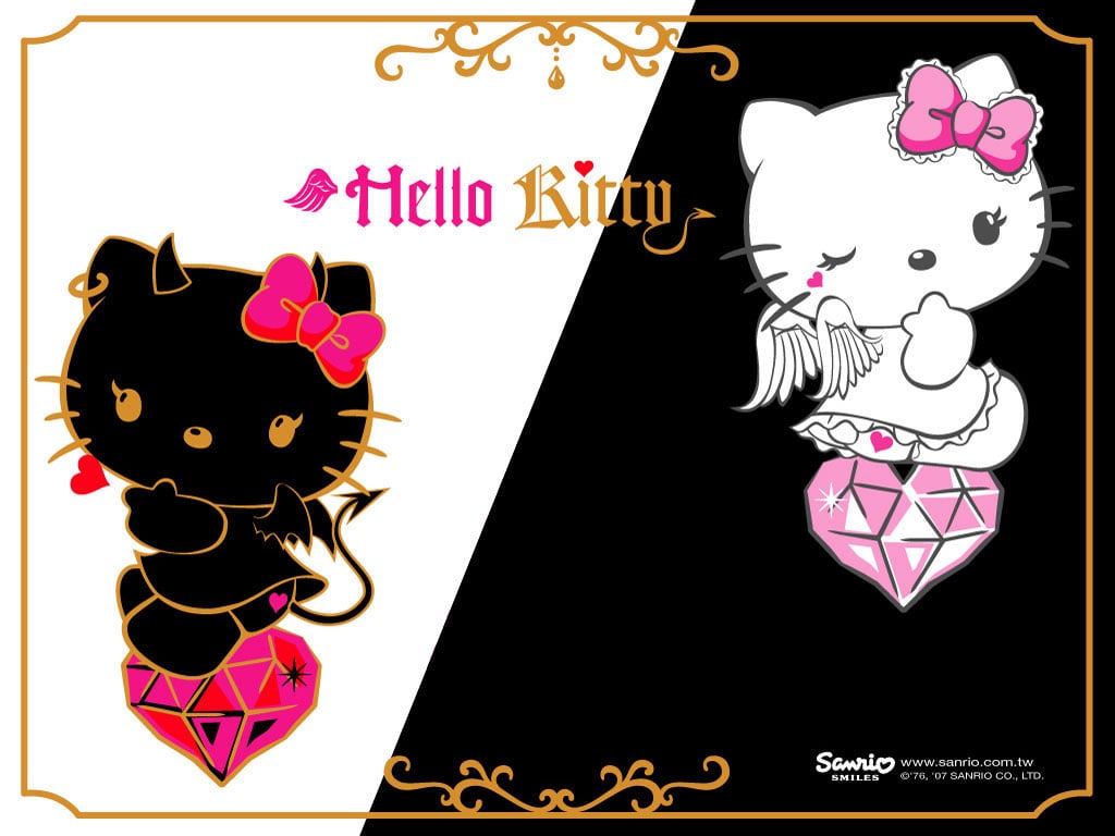 Hello Kitty for mobile phone, tablet, computer and other devices and wallp. Hello  kitty , Emo , Hello kitty , Cute Hello Kitty Laptop HD wallpaper