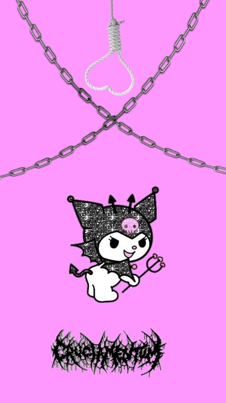 100+] Emo Hello Kitty Wallpapers