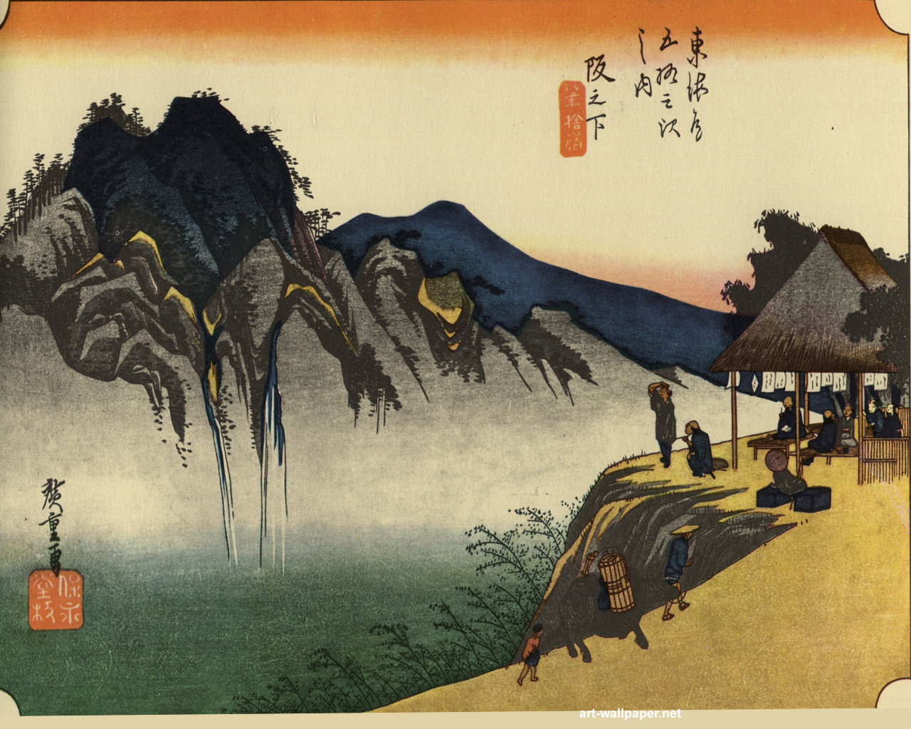 Hiroshige Wallpapers - Wallpaper Cave