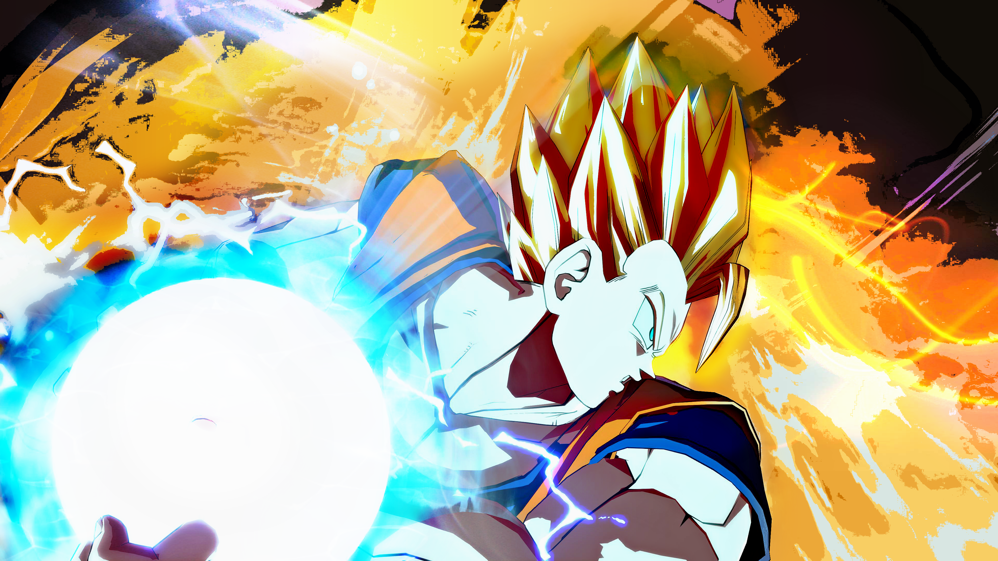 SSJ Adult Gohan 4K Wallpaper: dragonballfighterz