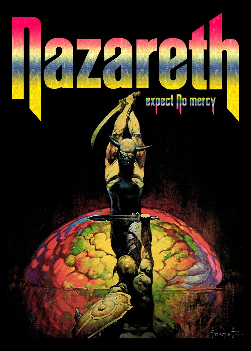 Nazareth Rock Band Poster' Poster