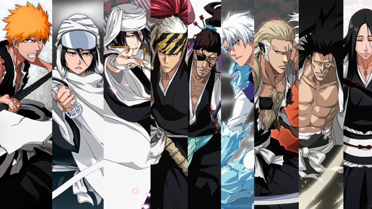 Most of the TYBW Arc Characters in Bleach Brave Souls Wallpaper!