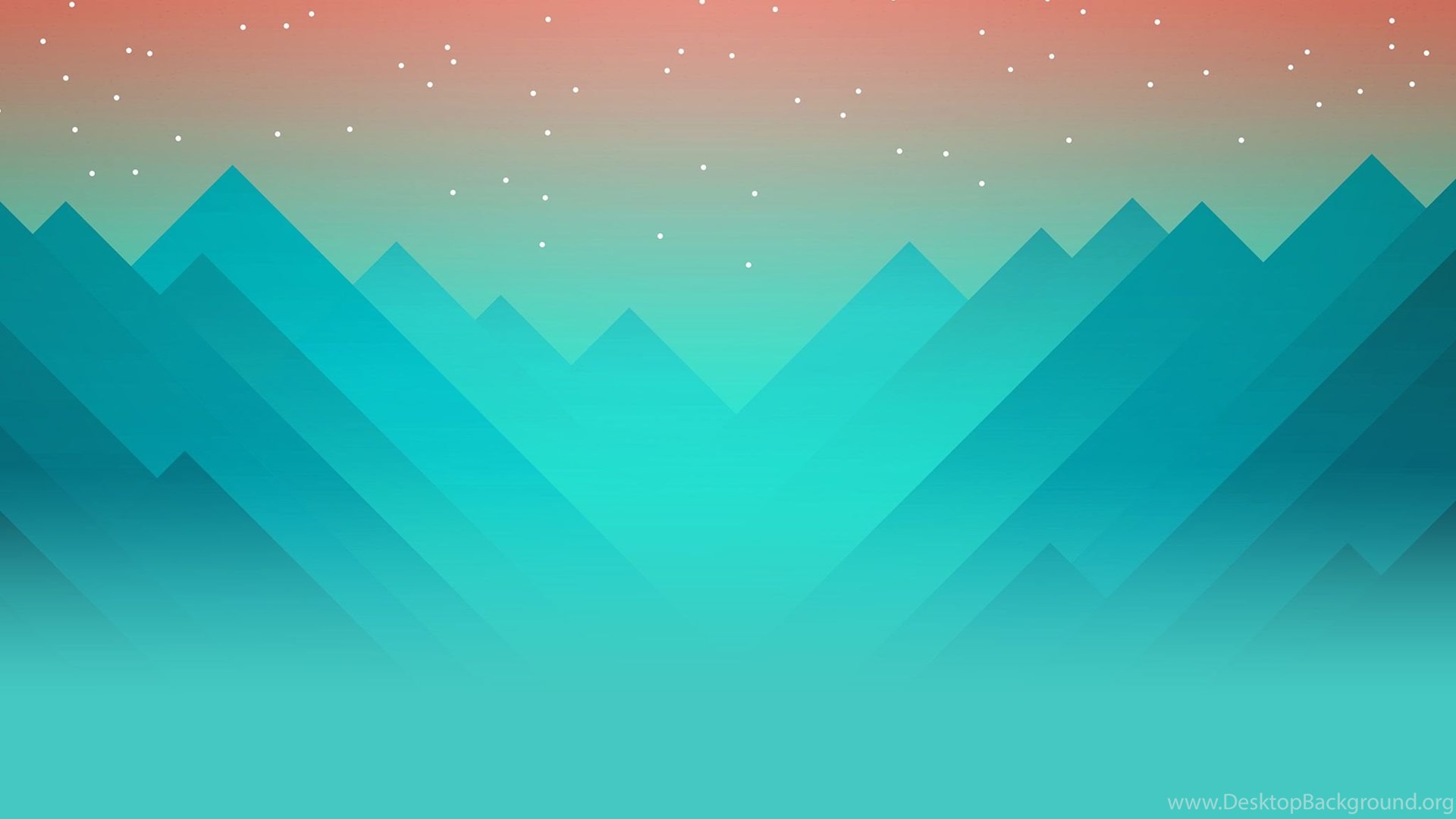 2d Triangle Landscape Wallpaper Desktop Background