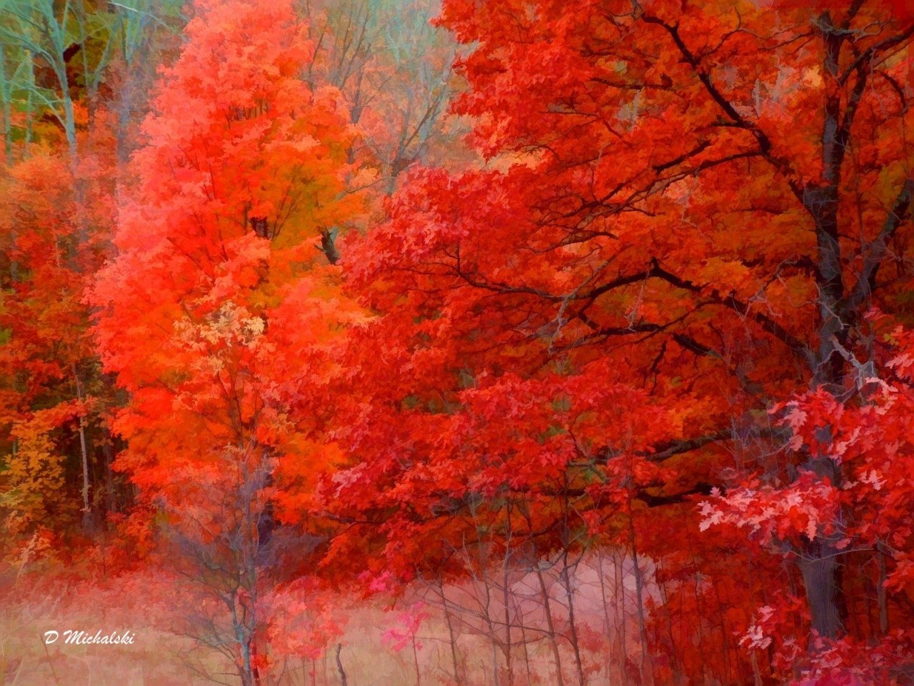 Fall Art Wallpapers - Wallpaper Cave