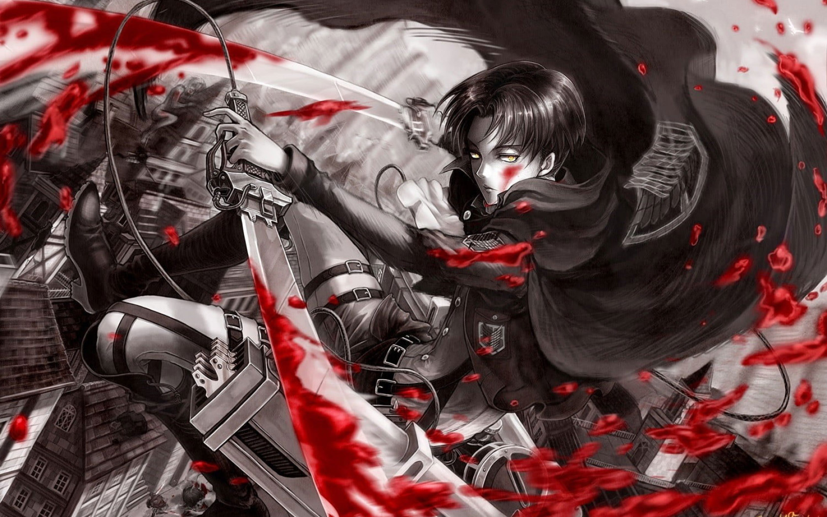 Wallpaper Levi From Attack On Titan, Anime, Anime Boys, • Wallpaper For You HD Wallpaper For Desktop & Mobile