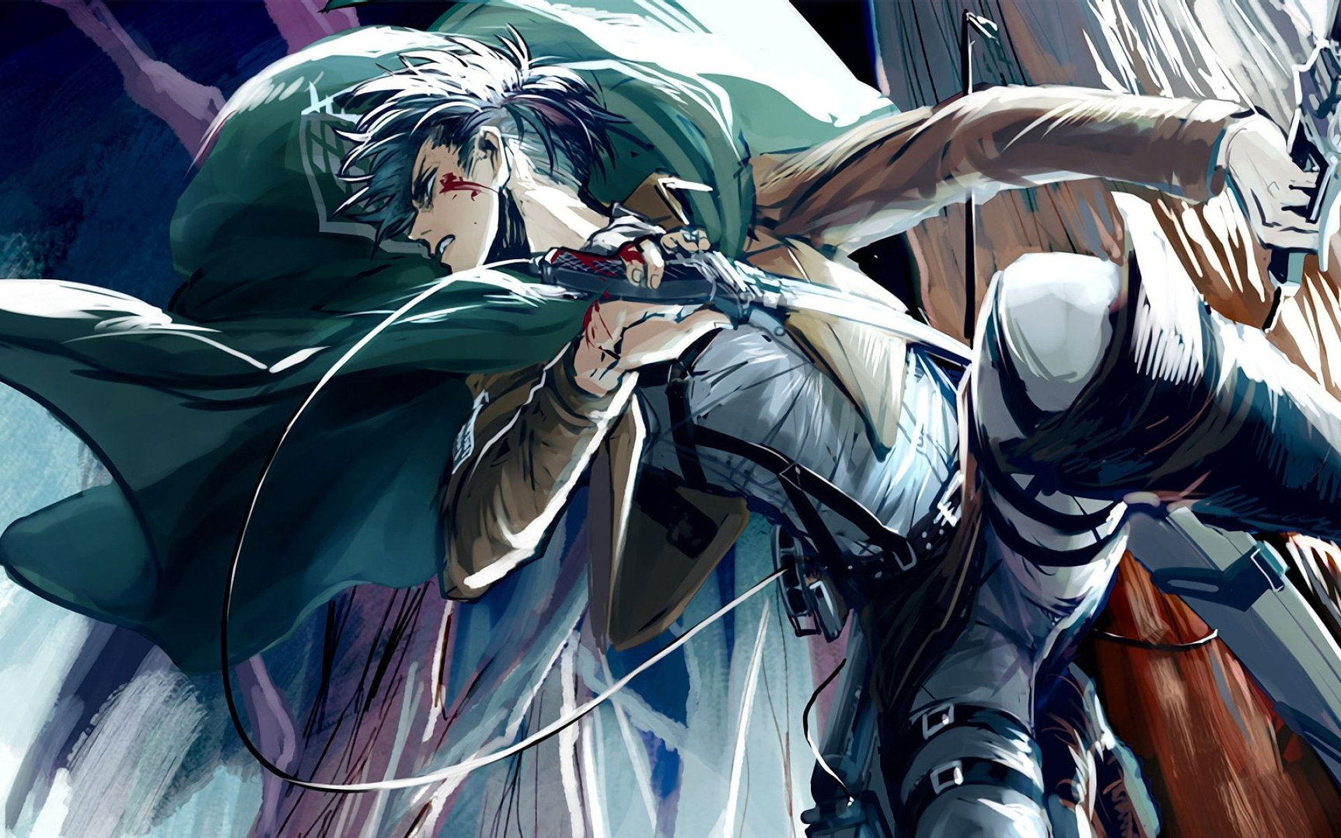 Wallpaper Anime, Attack On Titan, Levi Ackerman • Wallpaper For You HD Wallpaper For Desktop & Mobile