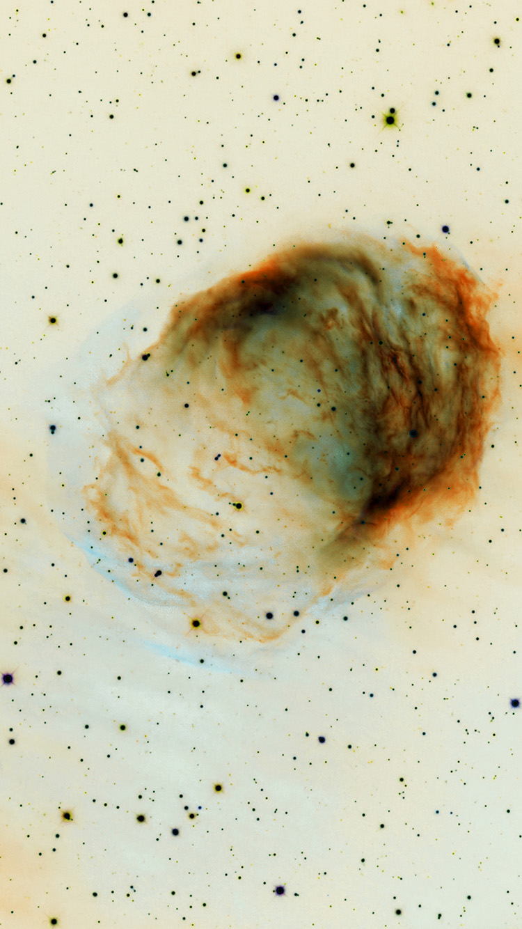 Space Medusa Crawford Galaxy Star Yellow Wallpaper