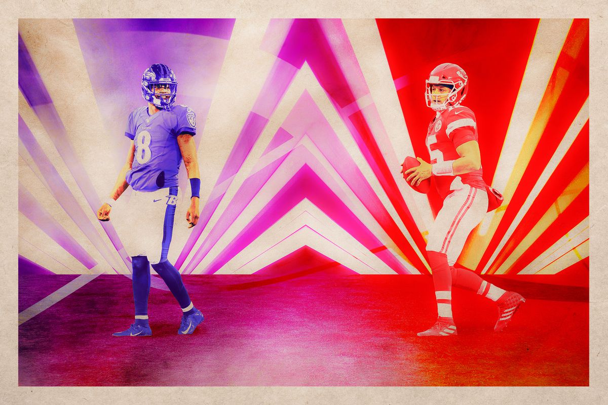 Lamar Jackson And Mahomes Wallpapers - Wallpaper Cave