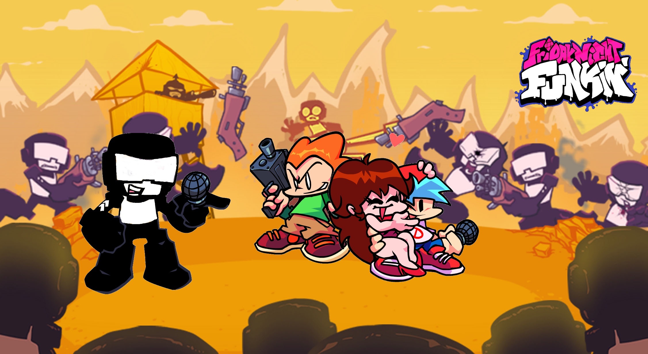 Week 7 Friday Night Funkin Wallpaper by stoneificaunt on Newgrounds