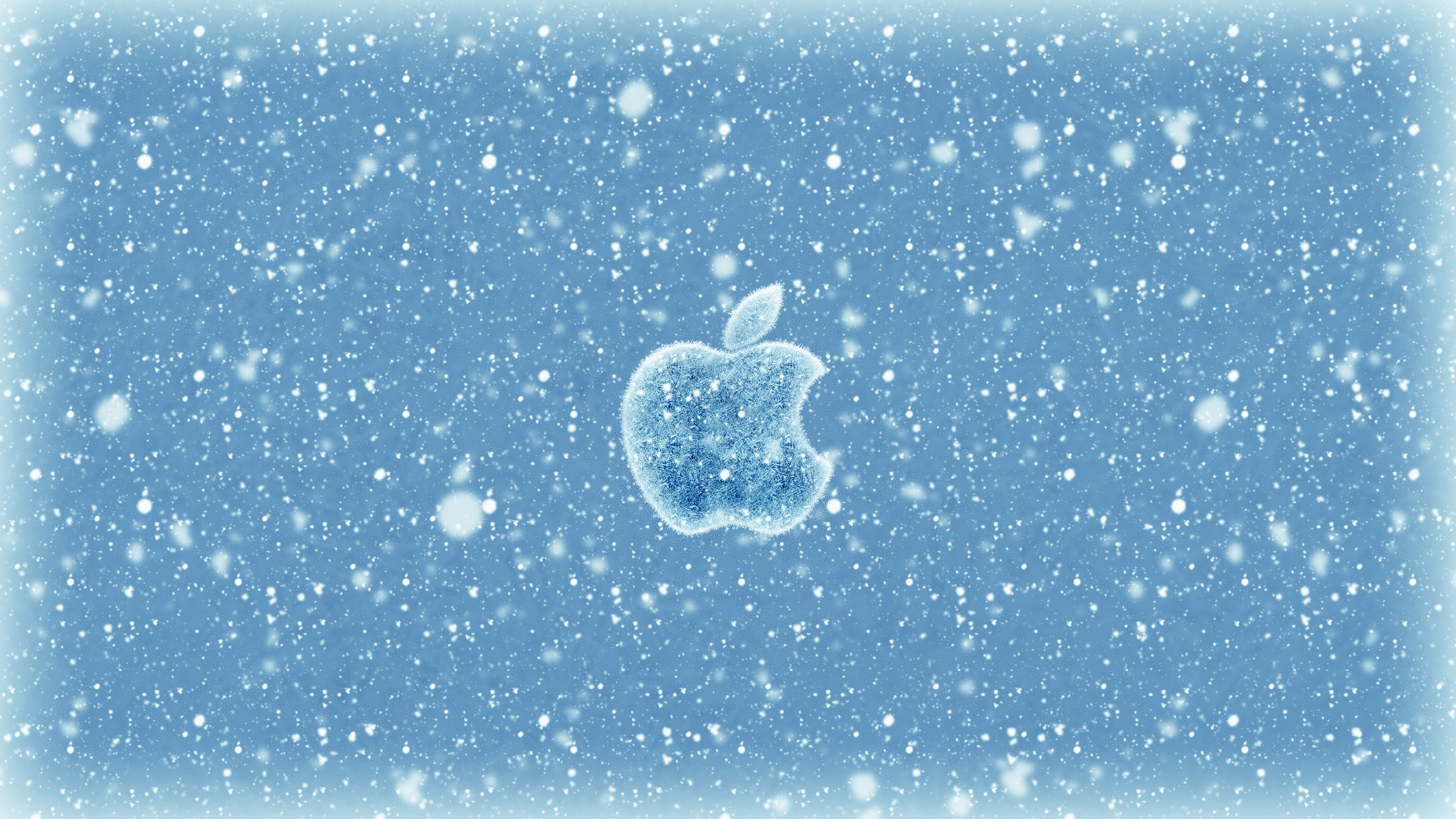Apple Christmas Winter Logo 4k, HD Computer, 4k Wallpaper, Image, Background, Photo and Picture