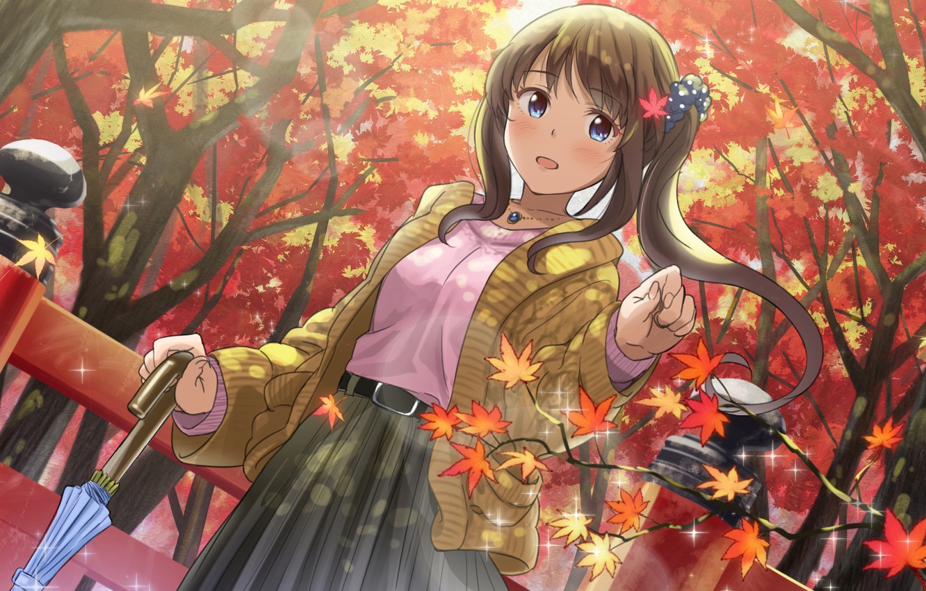 24++ Wallpaper Desktop Anime Autumn
