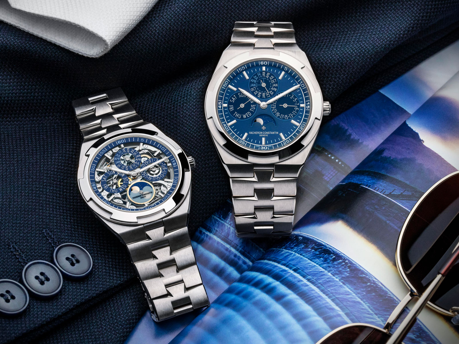Vacheron Constantin Introduces Overseas Perpetual Calendar Ultra Thin In White Gold