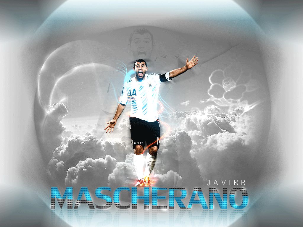 Male Celebrities: Javier Mascherano, desktop wallpaper nr. 35826