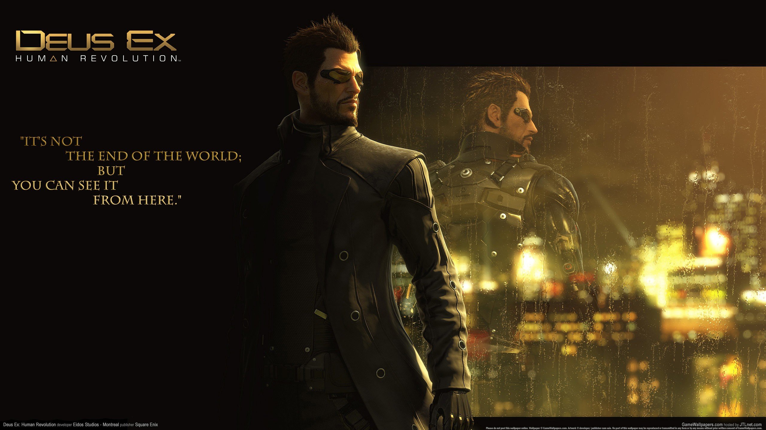Deus Ex: Human Revolution, Deus Ex, Cyberpunk HD Wallpaper / Desktop and Mobile Image & Photo