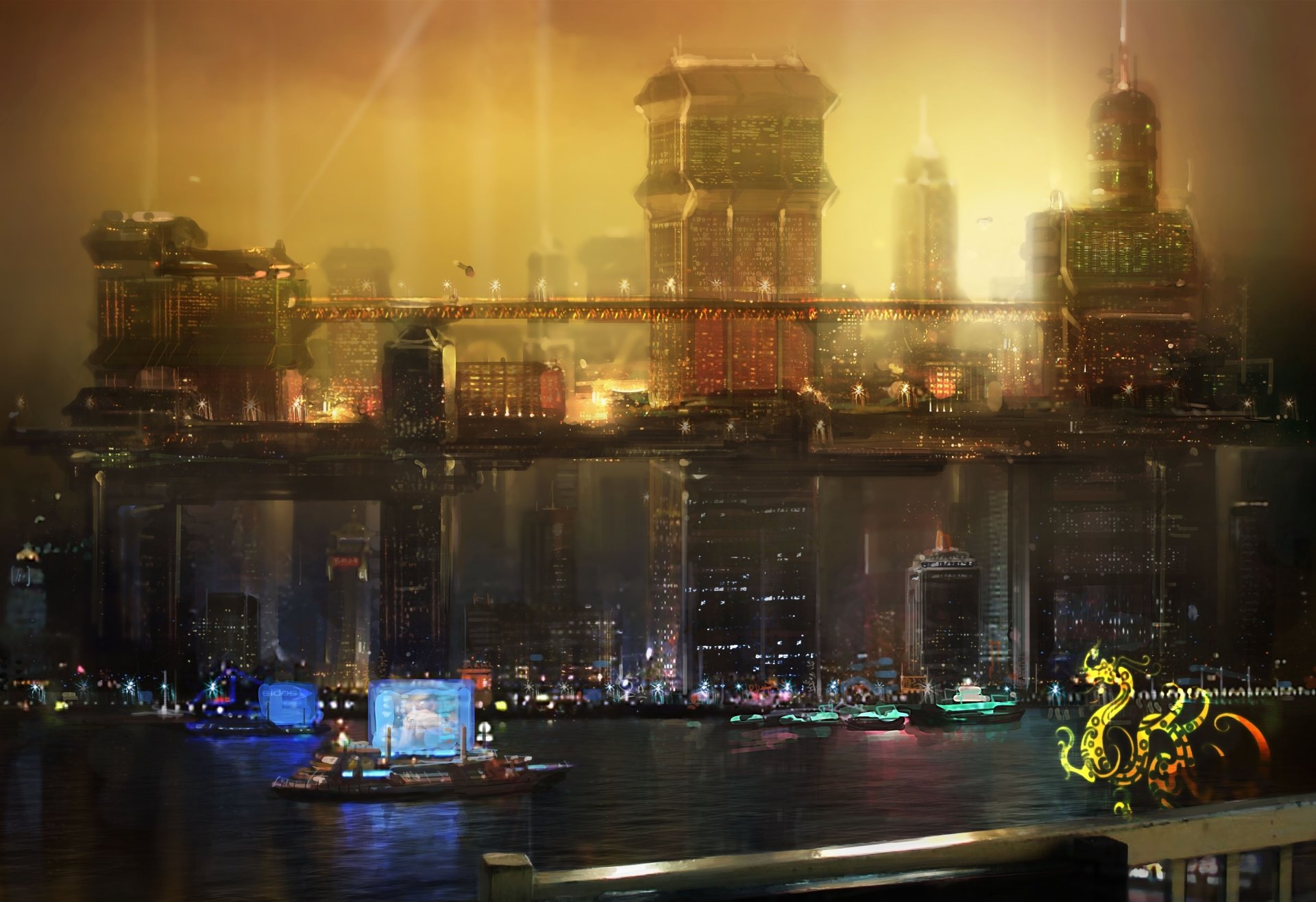 4K Ultra HD Deus Ex: Human Revolution Wallpaper and Background Image