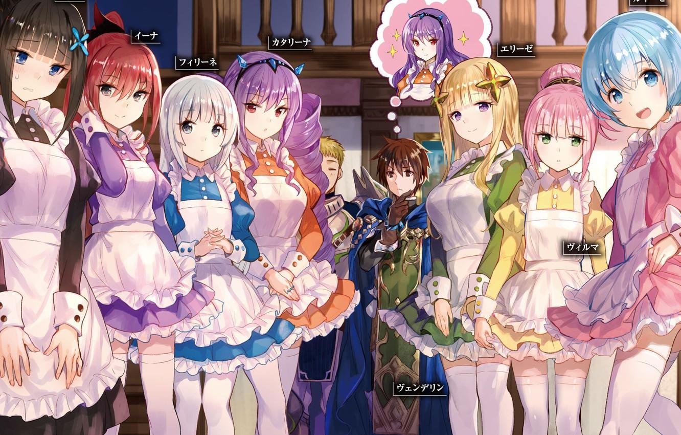 Anime World's End Harem HD Wallpaper