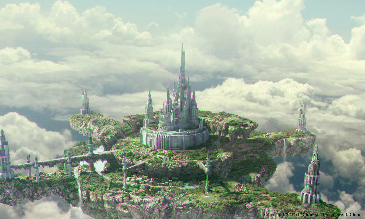 Floating Islands ideas. floating, floating island, fantasy setting