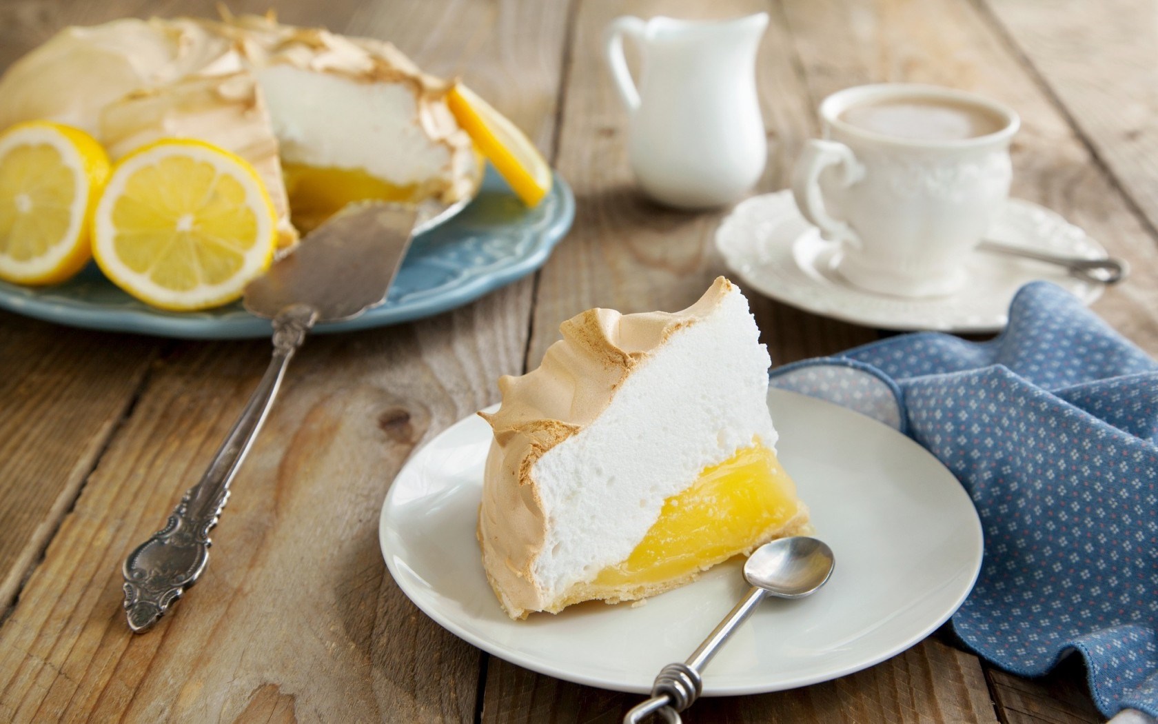 Lemon Dessert Cake Wallpaper 44545 1680x1050px