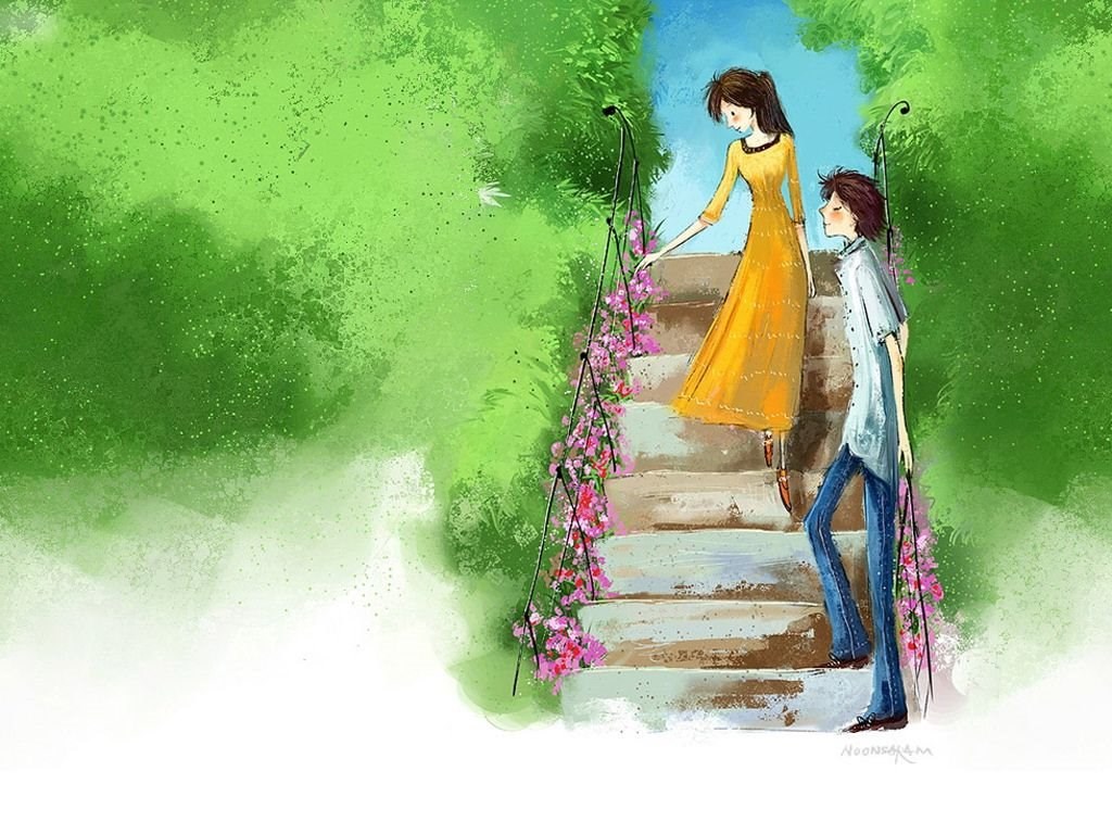 Selected Korean Style Wallpaper 12681 Korean Wallpaper Cartoon. Desktop Background