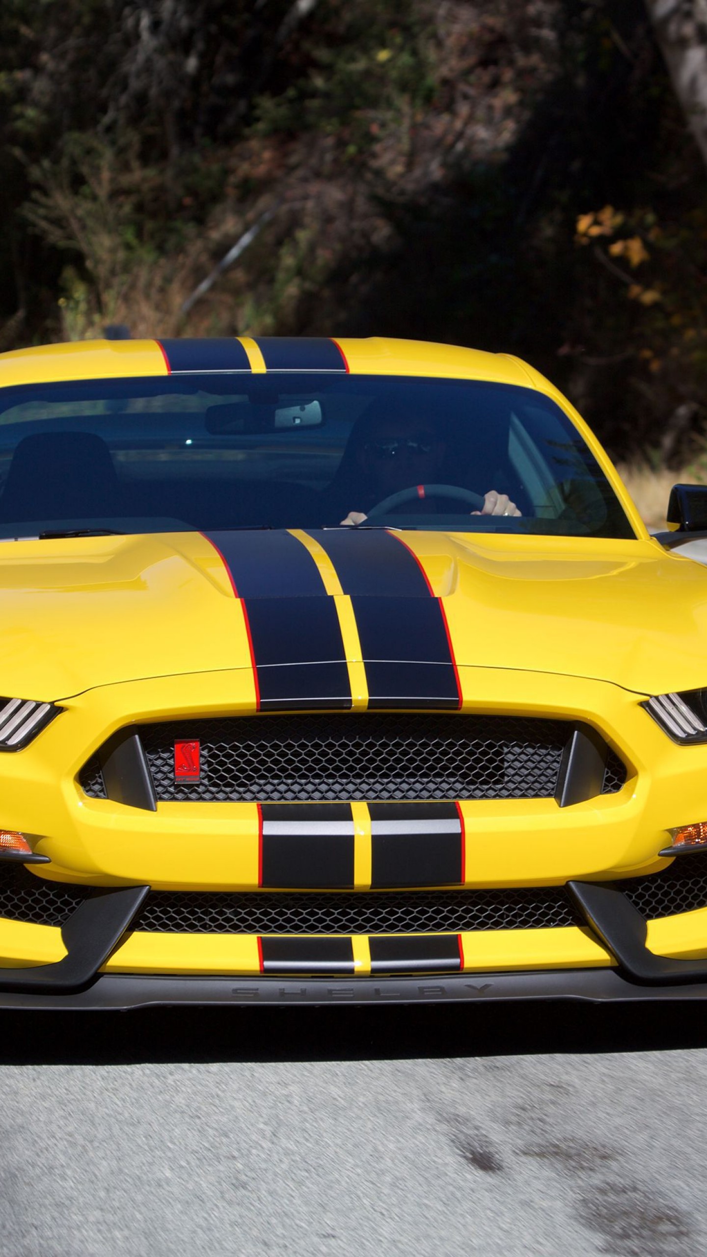 Ford Mustang Shelby Yellow