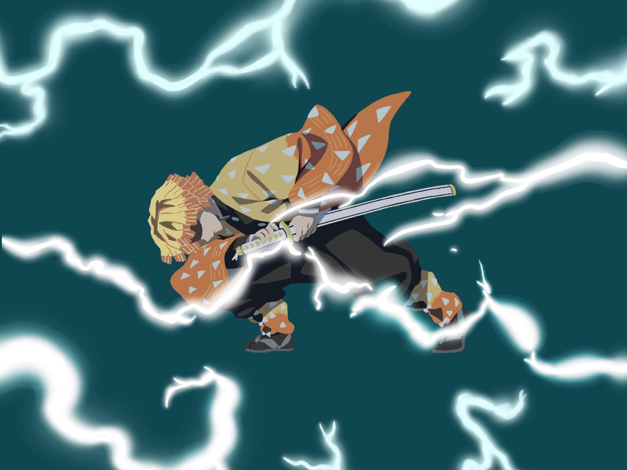 Zenitsu's Thunder Breathing: KimetsuNoYaiba