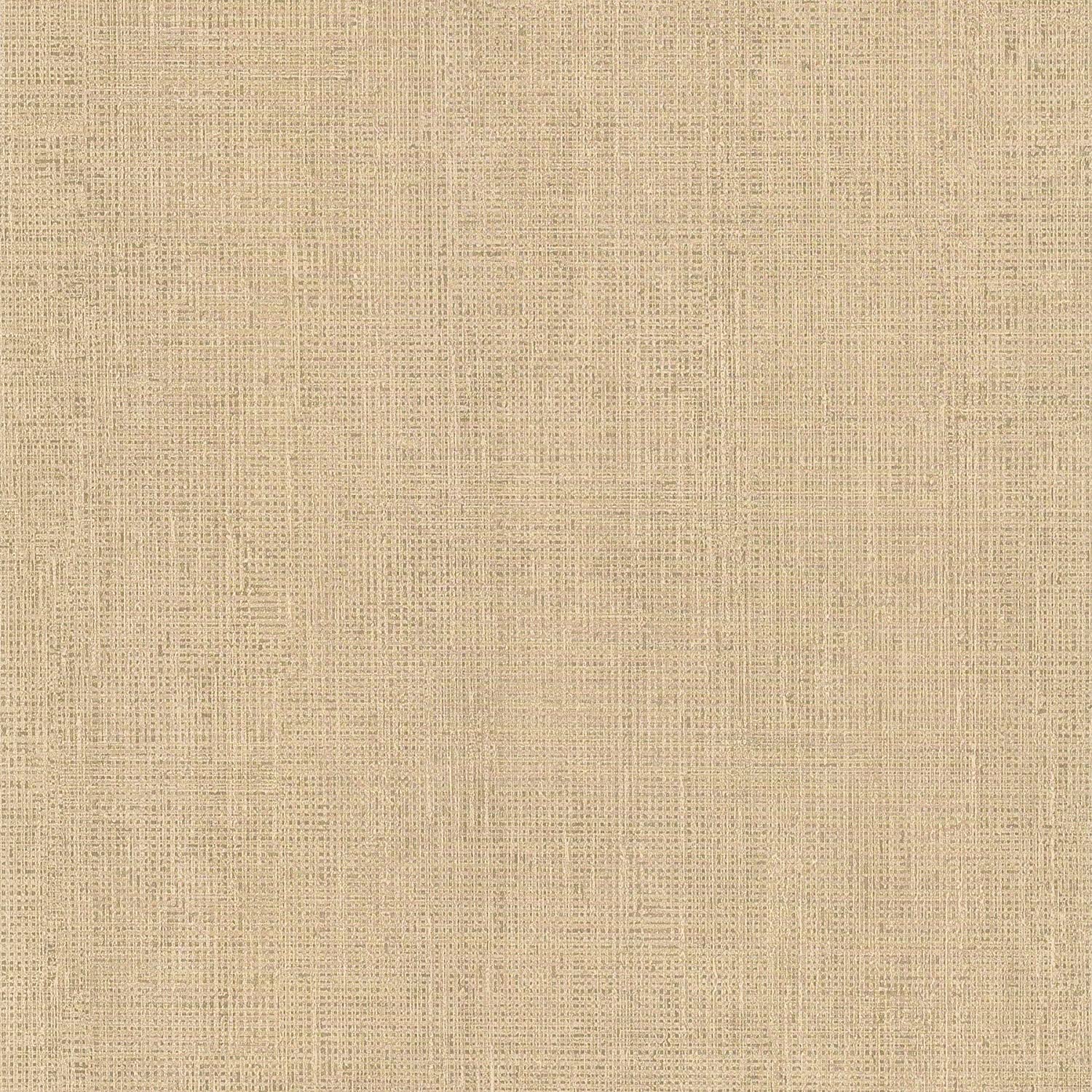 Brewster 2623 001107 Fintex Woven Texture Wallpaper, Light Brown