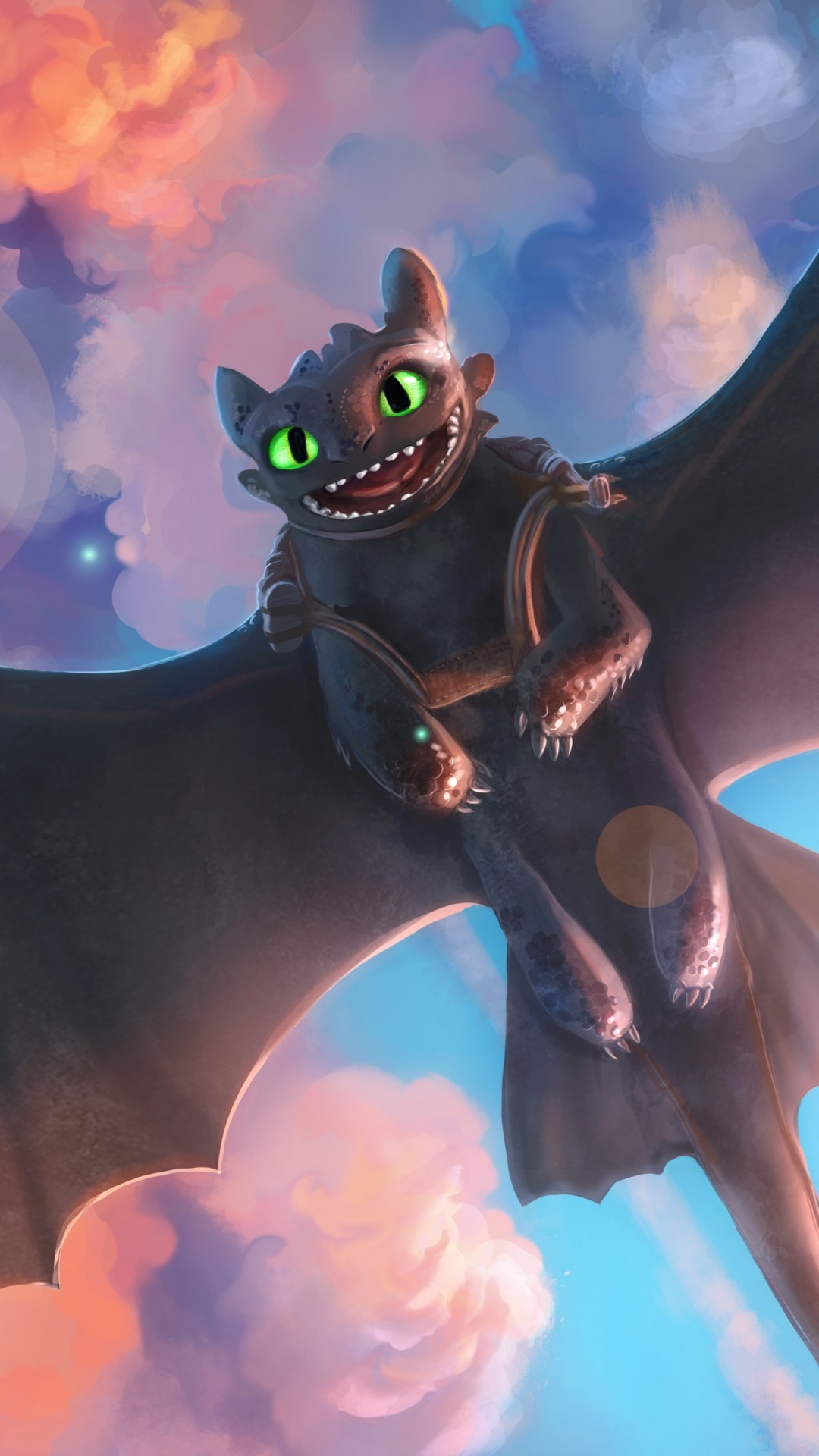 How To Train Your Dragon, Night Fury, Artwork Night Fury Toothless