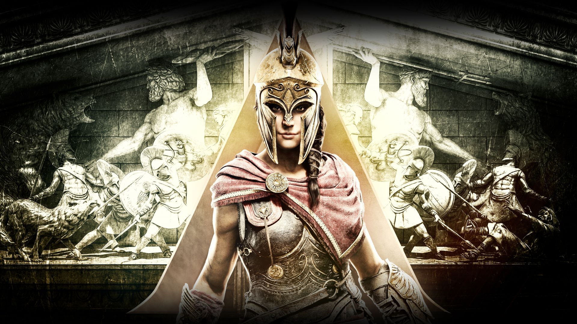 Desktop wallpaper assassin's creed odyssey, 2021, girl character, HD image, picture, background, c720f1