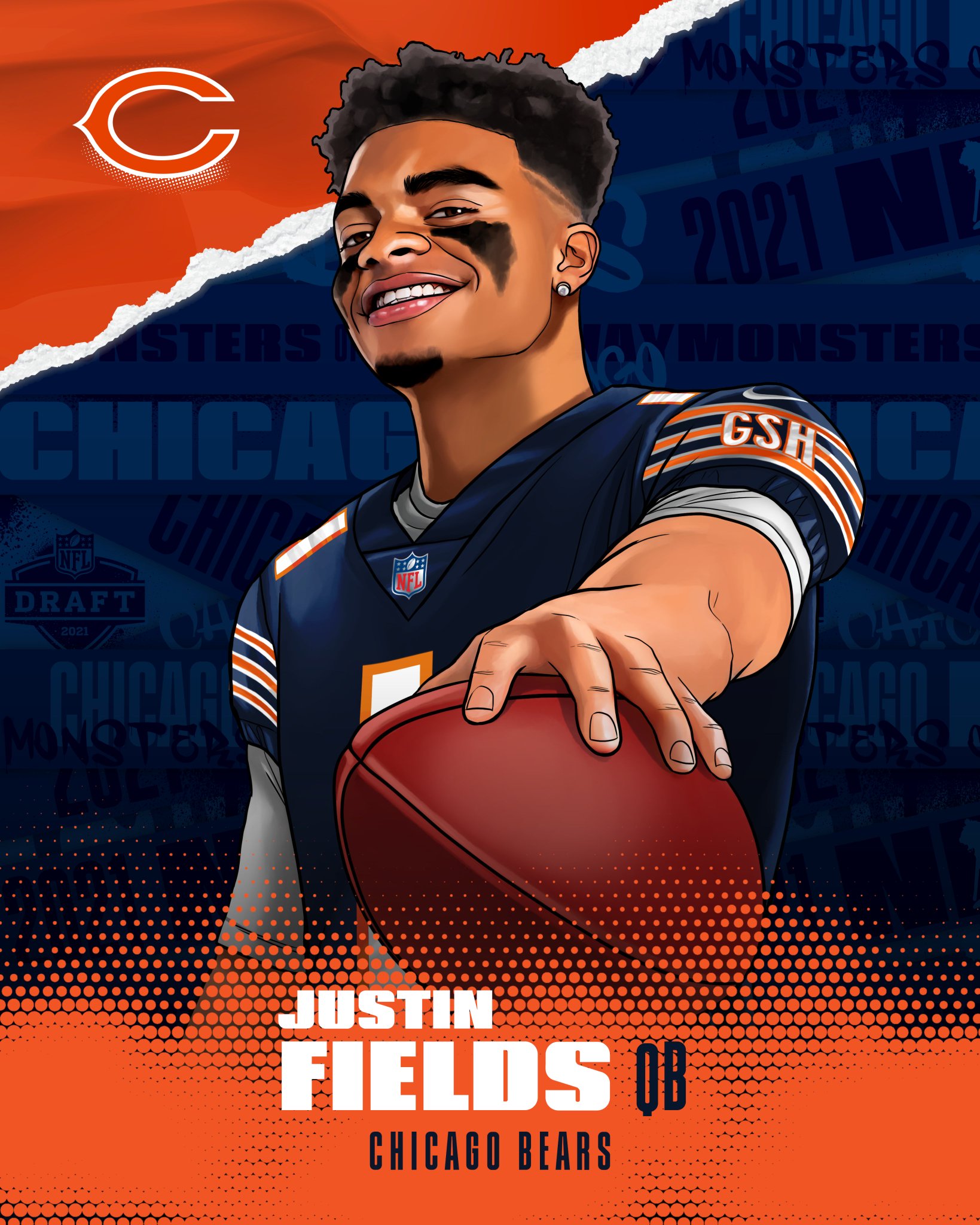 NFL Fields is heading to Chicago! #NFLDraft ChicagoBears