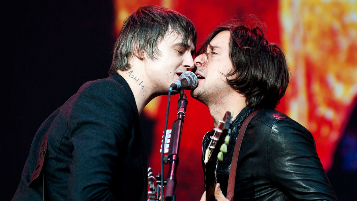 THE LIBERTINES indie rock microphone concert concerts wallpaperx1080