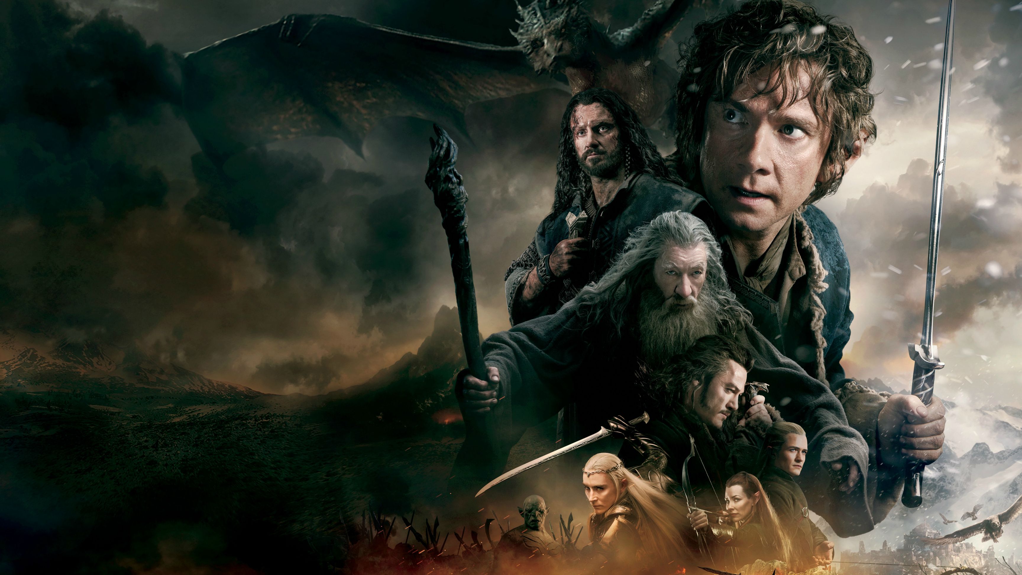 Hobbit 4K wallpaper for your desktop