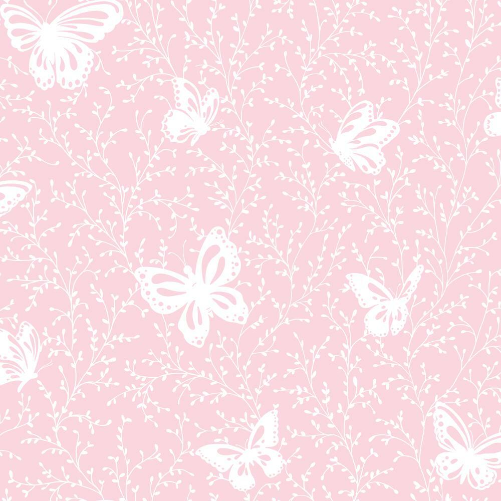 YS9217 PEEK A BOO BUTTERFLY GARDEN WALLPAPER