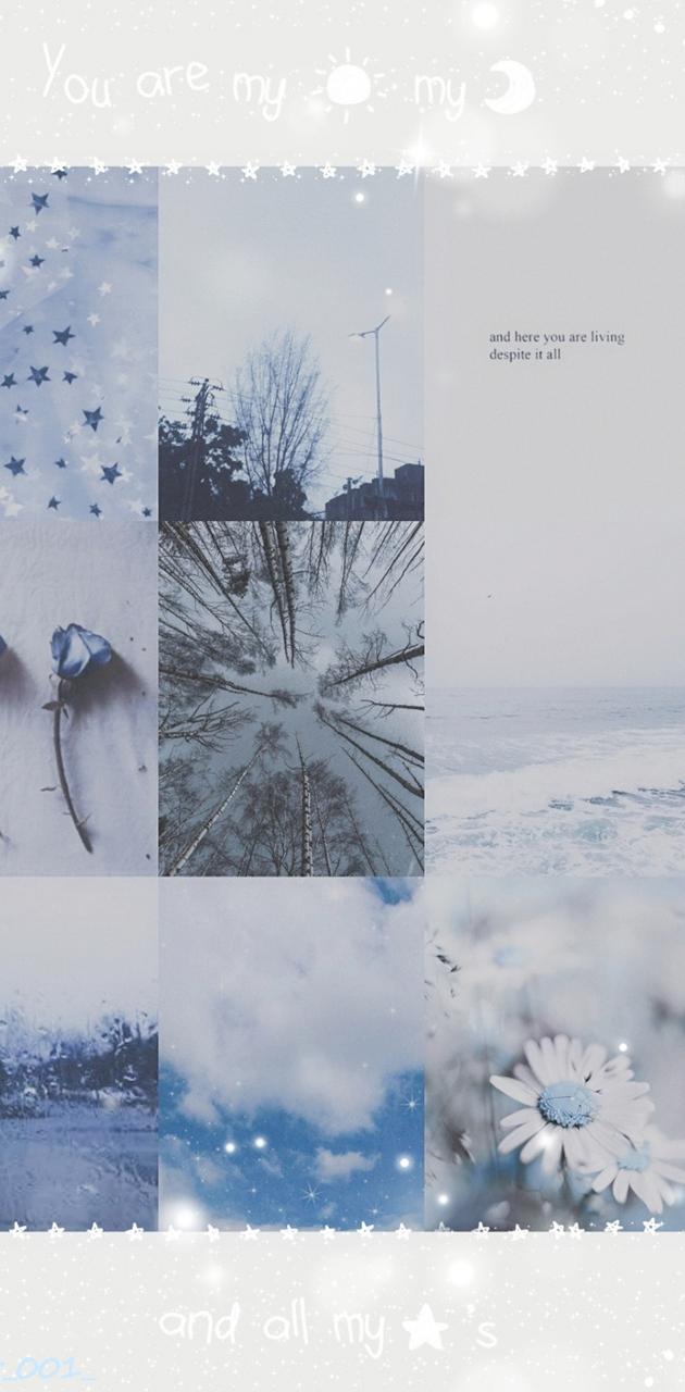 Blue And Gray Aesthetic Wallpapers Wallpaper Cave