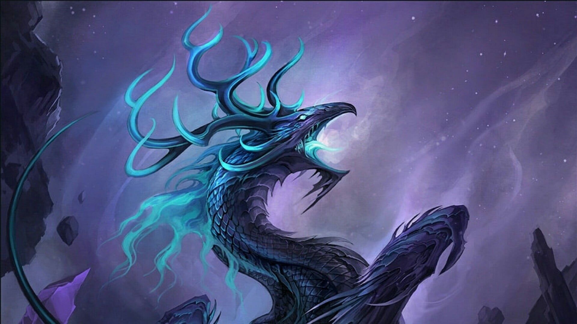 fantasy art #dragon ice dragon purple dragon mythical creature fictional character #artwork #art #mythology s. Fantasy dragon, Dragon picture, Mythical creatures