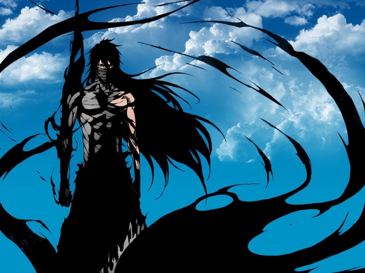 Ichigo Can Also Keep Getsuga Tenshō Within Tensa Zangetsu To Augment His Sword Swings. Description From Kinderkidz Ani. Bleach Anime, Bleach (anime), Bleach Manga