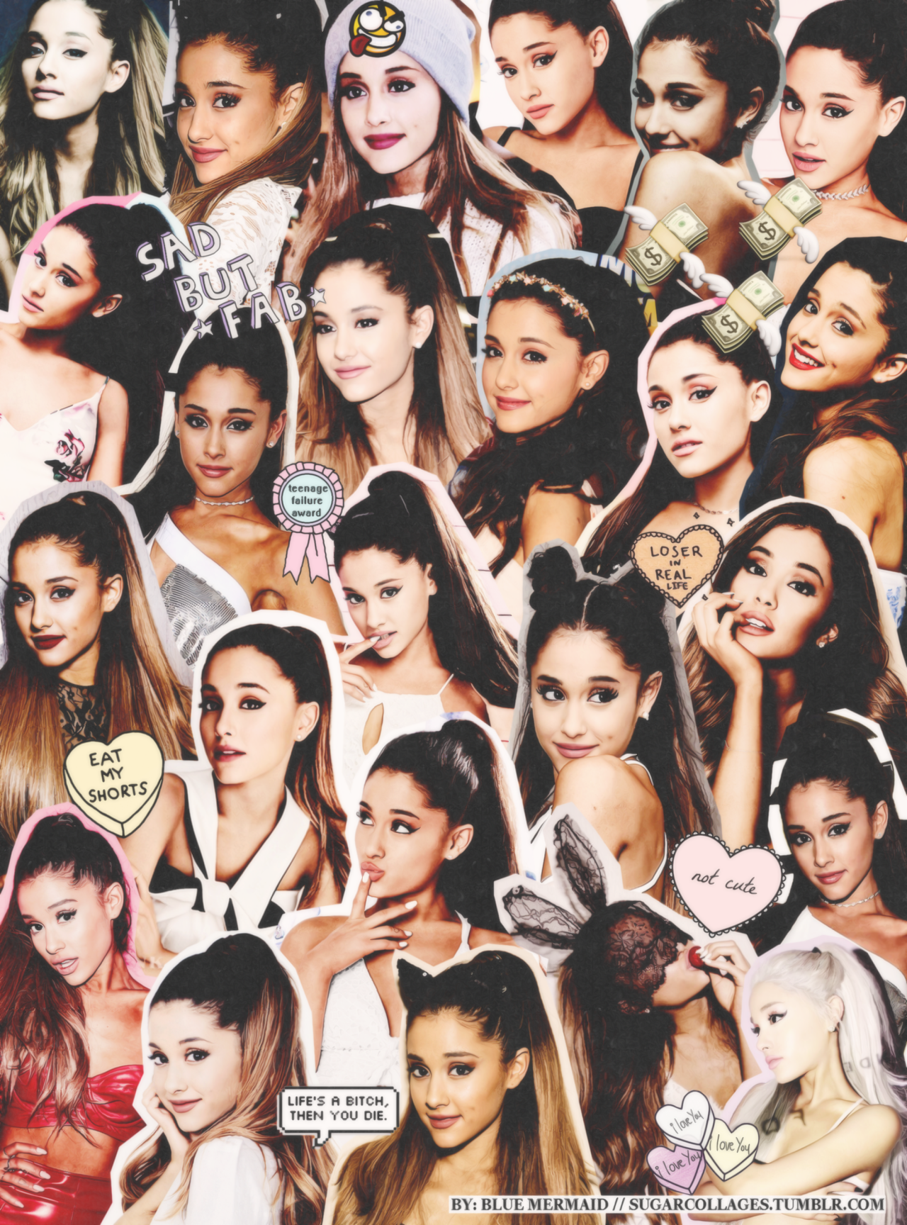 Ariana Grande Picture Collage
