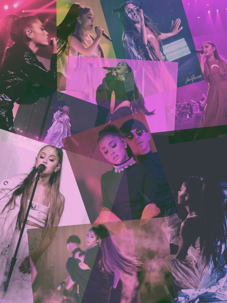 Ariana Grande collage Wallpaper. Ariana grande, Ariana, Music artists