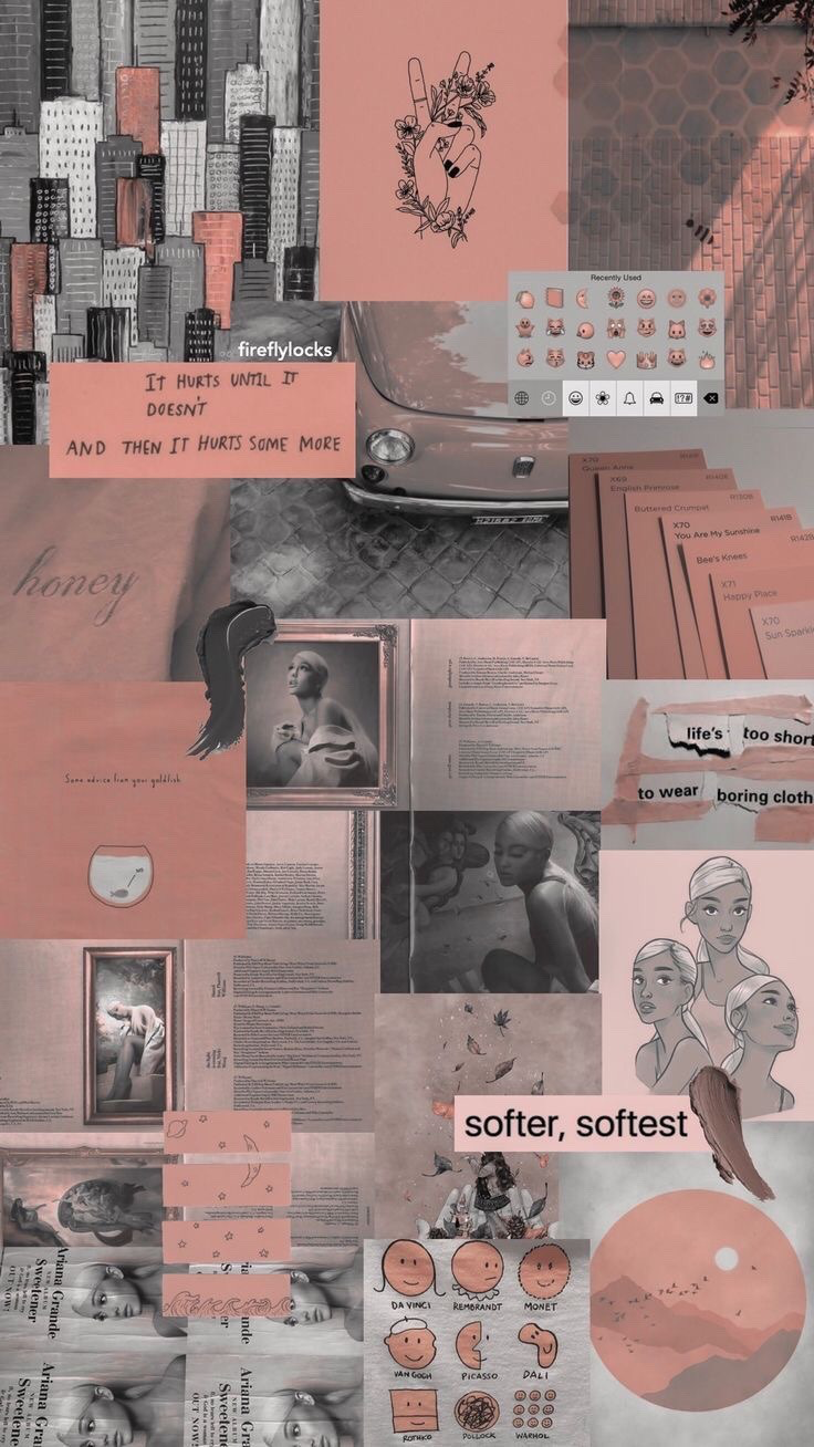 ariana grande tumblr collage