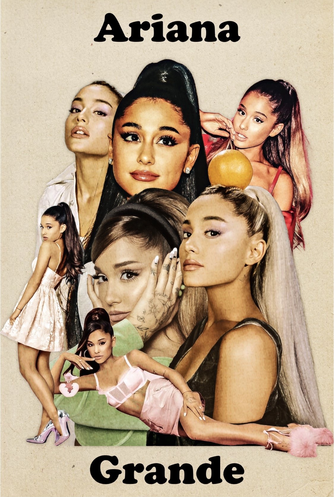 Ariana Grande 'Favorite Collage' Poster