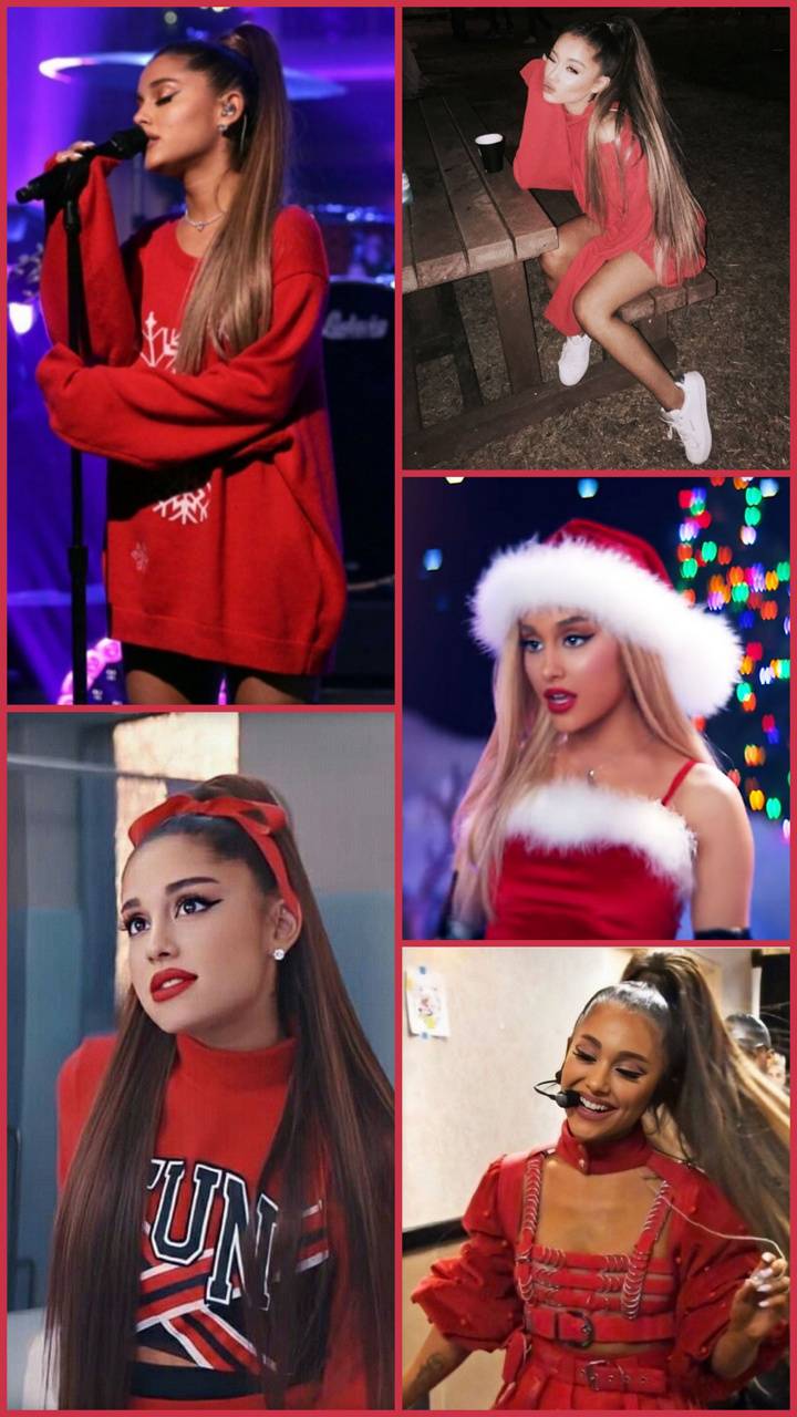 Ariana Grande Christmas Wallpaper Free Ariana Grande Christmas Background