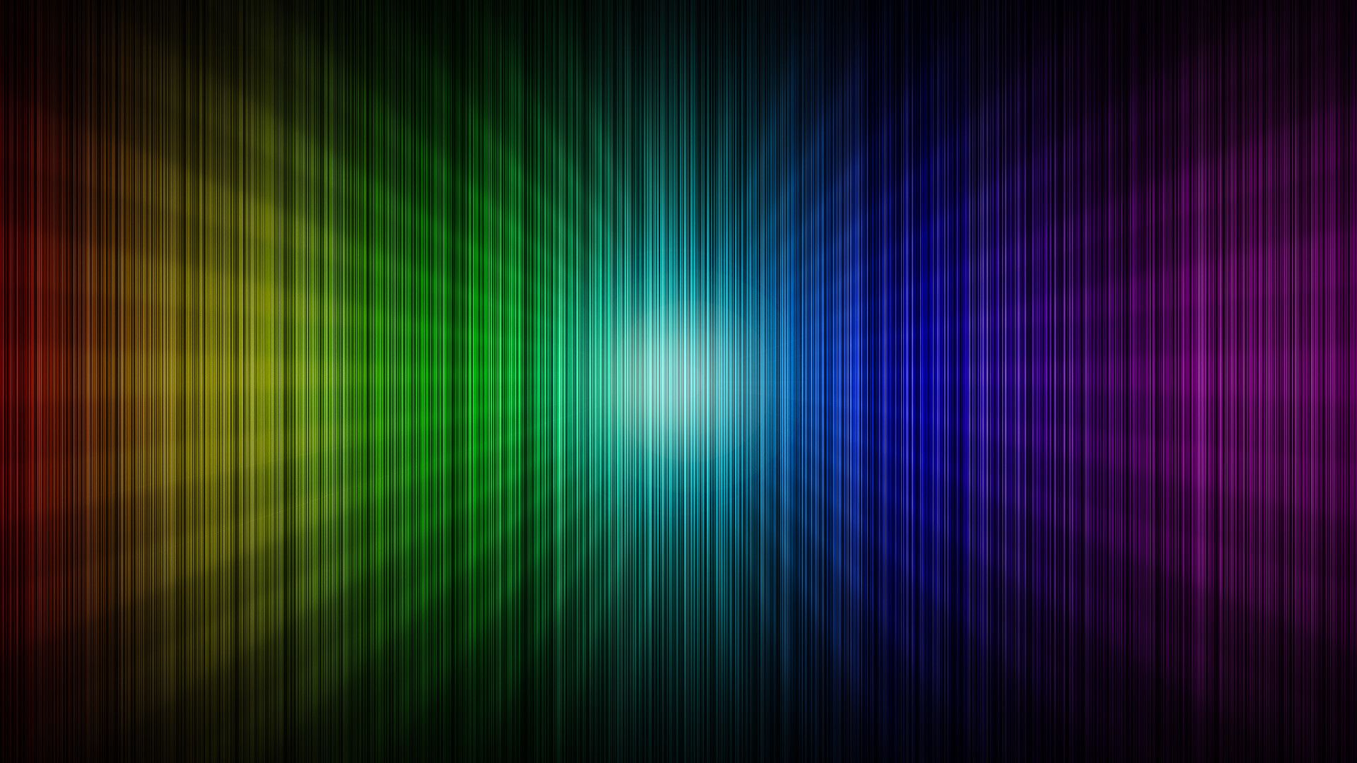 Rainbow LED Wallpaper