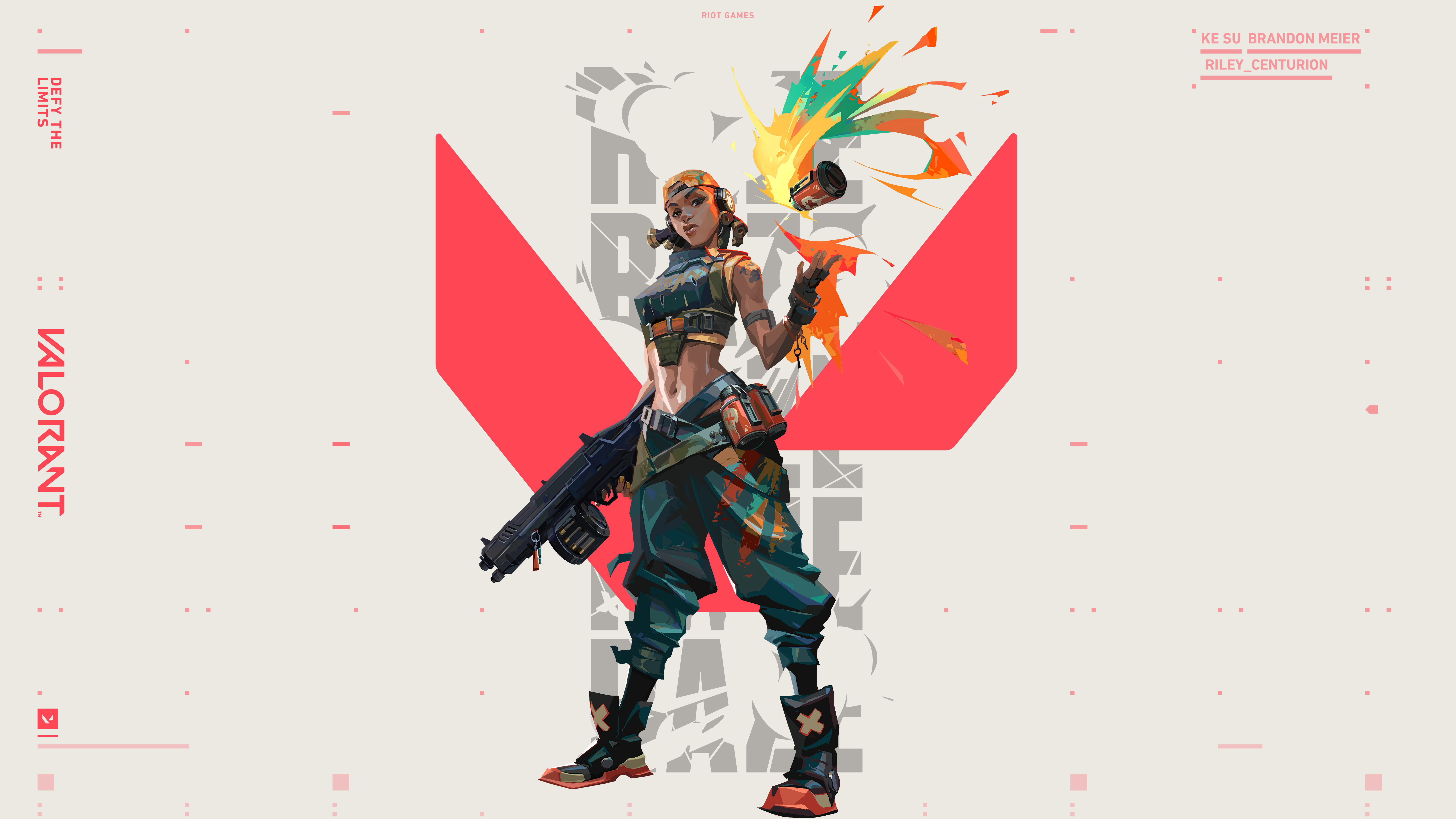 Valorant 4k wallpaper Raze