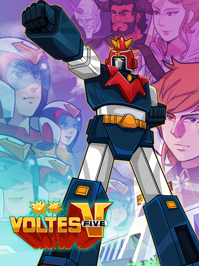 VOLTES 5 .I REMEMBER. super robot, mecha anime, japanese robot