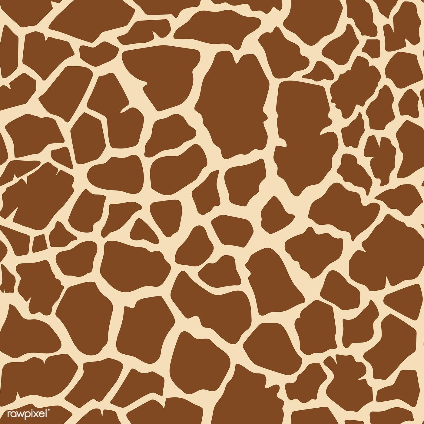 Seamless giraffe skin pattern vector. free image / manotang. Animal print background, Animal print wallpaper, Vector free