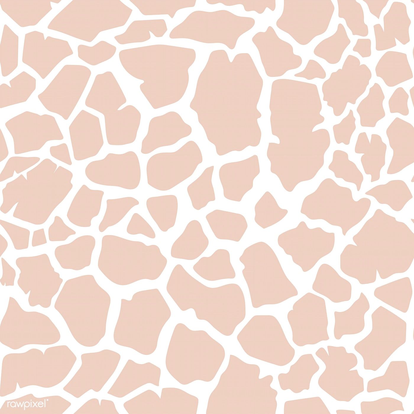 Seamless giraffe skin pattern vector. free image. Cow print wallpaper, Phone wallpaper patterns, Cute patterns wallpaper