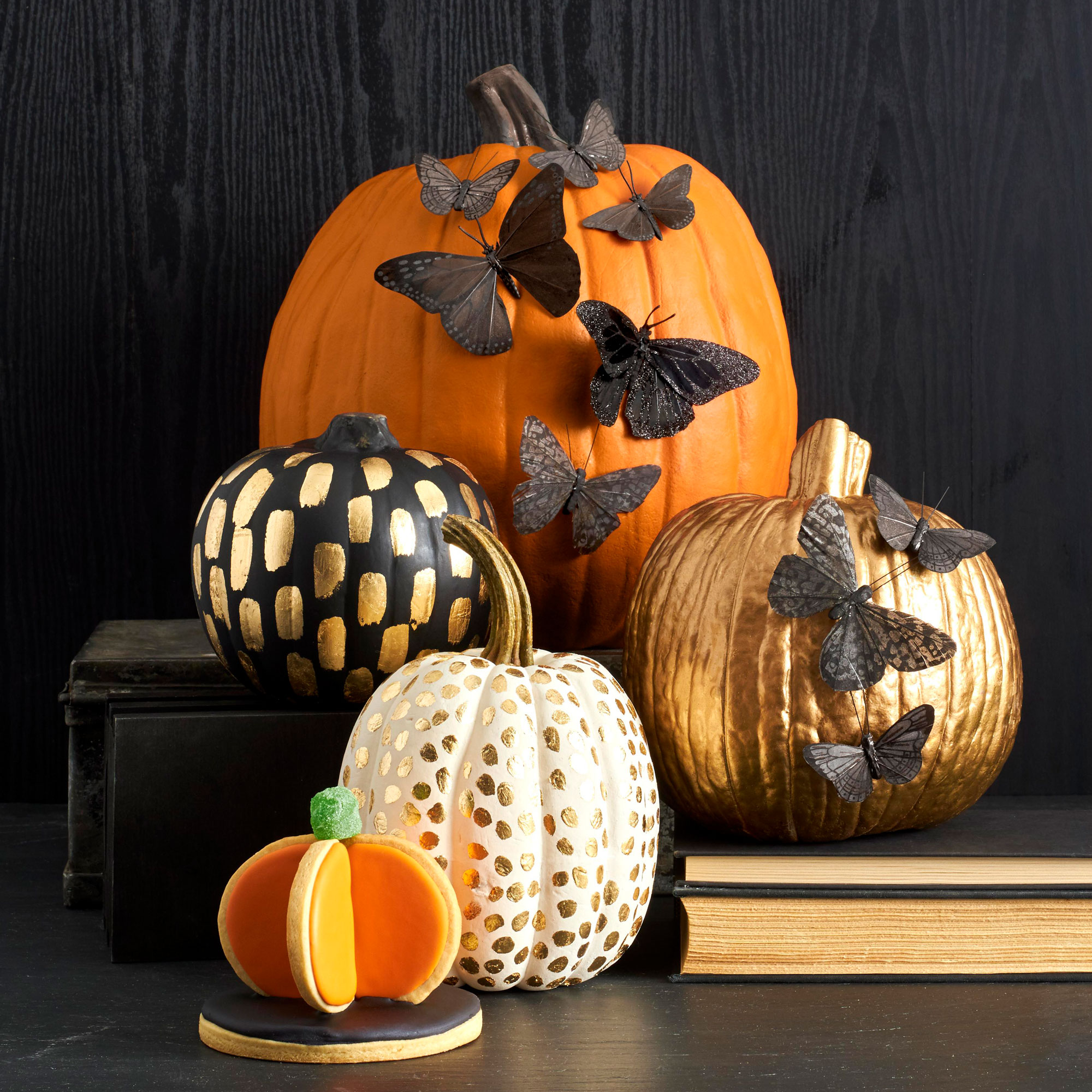 Easy No Carve Pumpkin Decorating