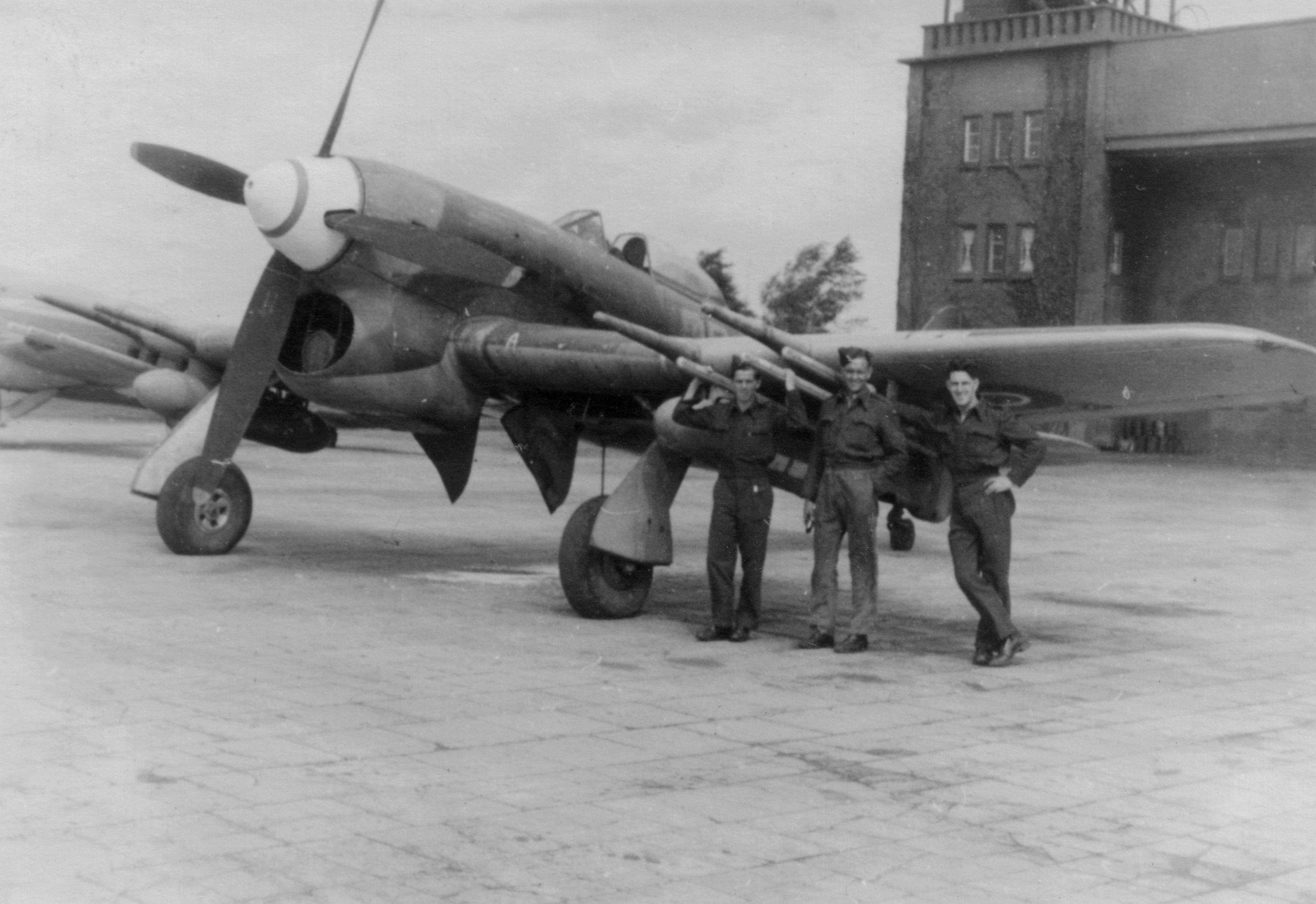 RAF Hawker Typhoon in the Netherlands in 1945: WWIIplanes