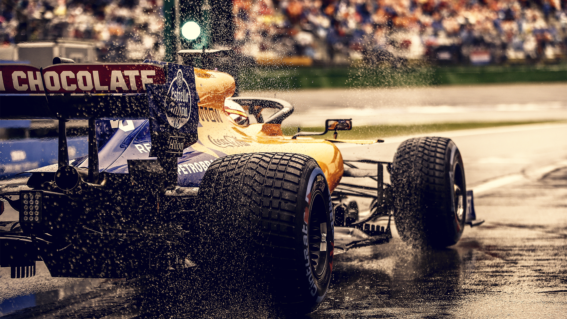 Carlos Sainz Rain Desktop Wallpaper [1920x1080]: F1Porn